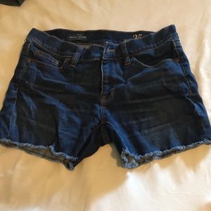 J. Crew indigo denim shorts